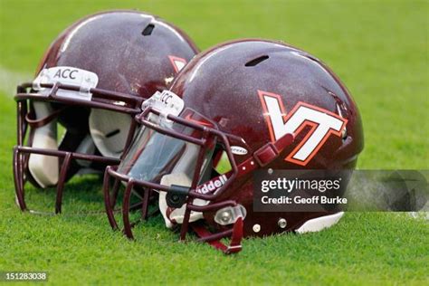 Virginia Tech Helmet Photos and Premium High Res Pictures - Getty Images