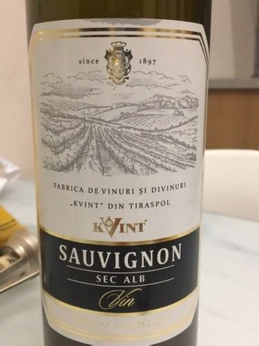 Kvint Sauvignon Sec Alb Vivino US