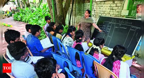 Learning Struggles Corpn Park In R A Puram Becomes ‘commerce Hub