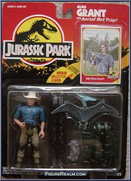 Kenner Jurassic Park Series 1 Alan Grant Figure 1993 Jurassic Park Toys Jurassic Park World