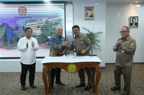 Kementan Teken Mou Hilirisasi Peternakan Dengan Kemenkop Ukm