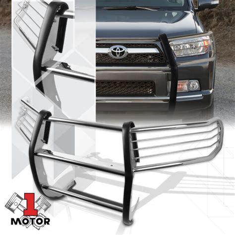 Chrome 1 5 Stainless Steel Grille Brush Headlight Guard For 10 13 Toyota 4runner Ebay