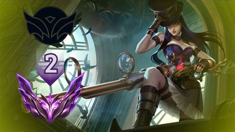 Caitlyn ADC De Unranked A Master EP 2 Gameplay Comentado League