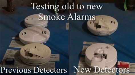 Testing Old And New Smoke Alarms Youtube