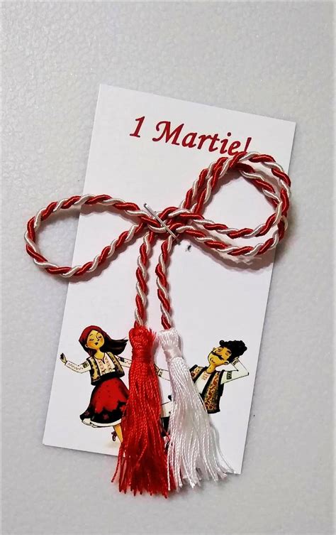 Snur Martisor Romania Martisor Moldova Martisor Martisoare Alb Cu