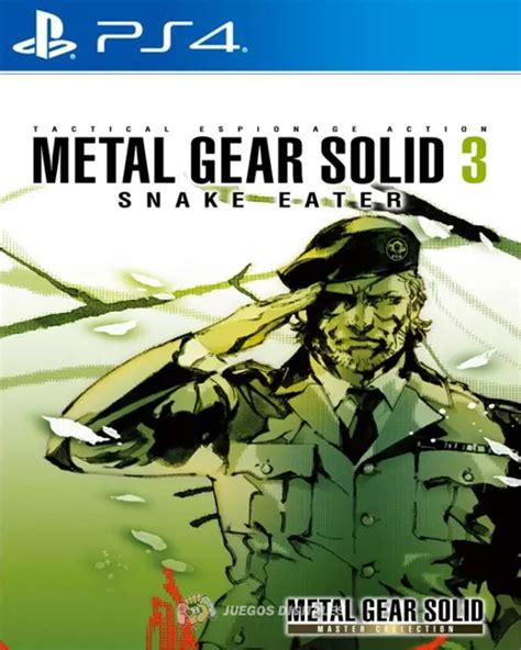 Metal Gear Solid 3 Snake Eater Master Collection Ps4 Juegos Digitales