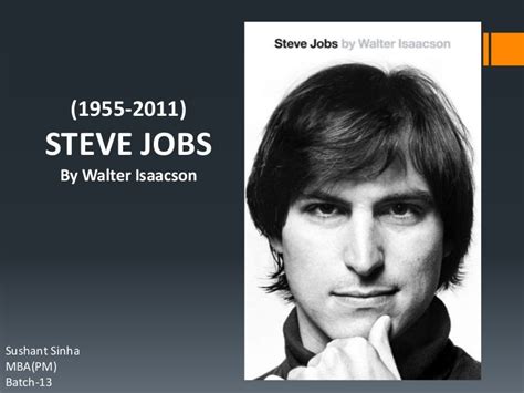 Book review : Steve Jobs