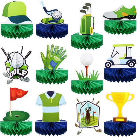 Pieces Golf Party Decorations Golf Honeycomb Nepal Ubuy