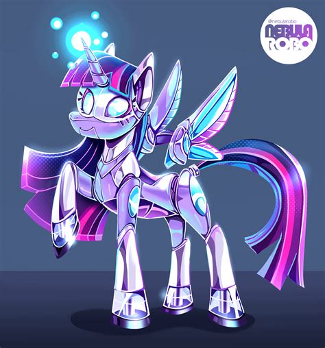 Robot Twilight Sparkle Commissioned Rmylittlepony