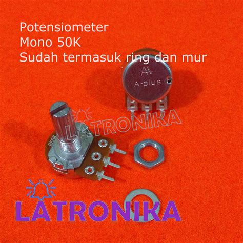 Jual Potensiometer Mono K A Plus Potensio K Aplus Variable