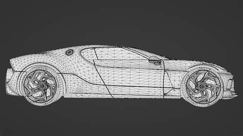 Bugatti La Voiture Noire 2020 For Daz Studio By Nerdadantes