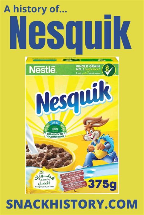 Nesquik (History, Flavors & Commercials) - Snack History