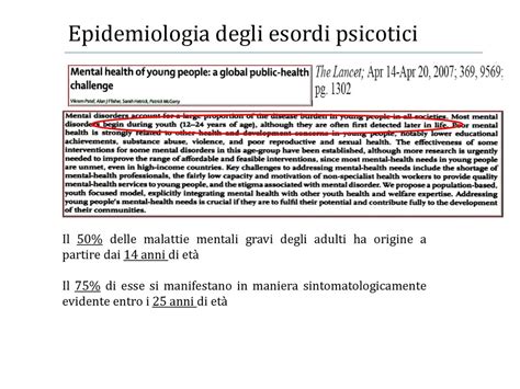 Stati Mentali A Rischio Di Esordio Psicotico Ppt Scaricare