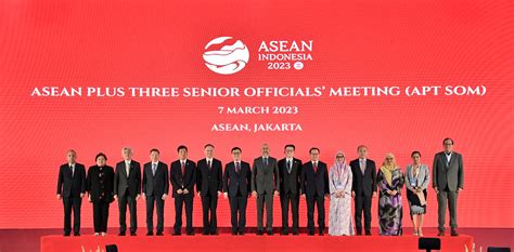 Asean Plus Three Senior Officials Meeting Convenes Asean Main Portal