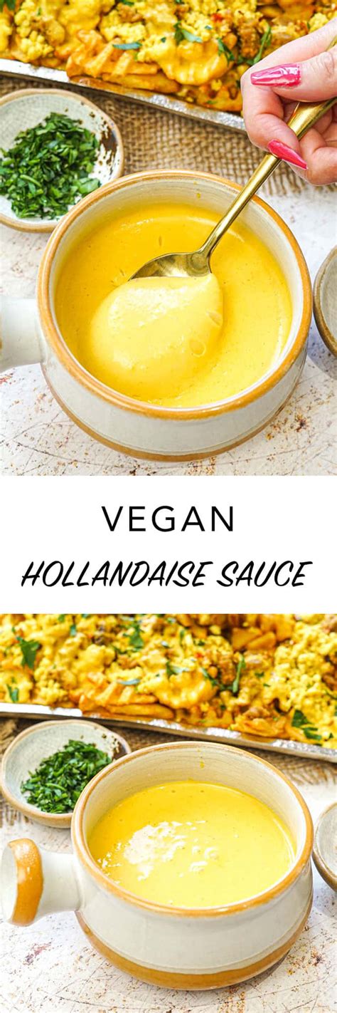 Hollandaise Sauce Vegan Recipe The Edgy Veg