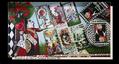 Alice In Tarotland Tarot Deck No Box Wonderland Tarot Etsy