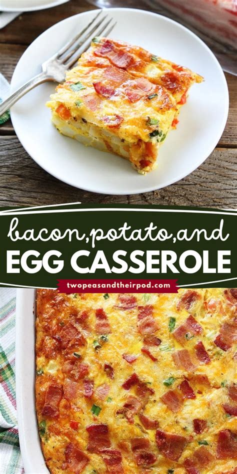 Bacon Potato And Egg Casserole In Delicious Breakfast Recipes