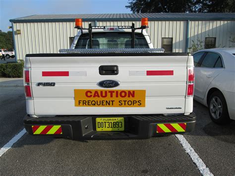 Picture Gallery 1 – Retro-Reflective Chevron Panels for Trucks and