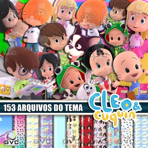 Kit Digital Cleo E Cuquin Elo Produtos Especiais