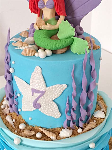 Mermaid Cake Mermaid Cakes Cake Homemade Cakes