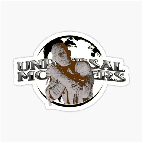 "Universal Monsters - The Mummy." Sticker for Sale by OriginalDP ...