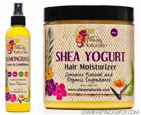 Luvmika 87 4c Kinky Hair Product Review Alikay Naturals Lemongrass Leave In And Shea Yogurt