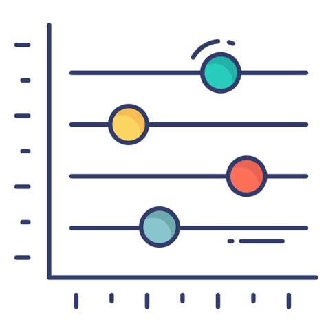 Graph Dinosoft Lineal Color Icon