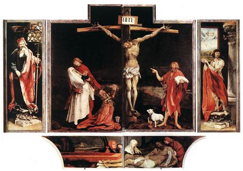 Isenheim Altarpiece Matthias Grunewald Oil Painting Reproduction