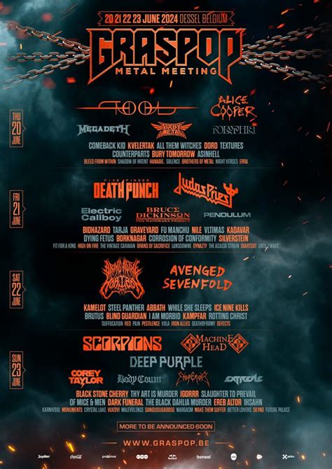 Graspop Metal Meeting 2024 Lineup - Lacey Shawnee