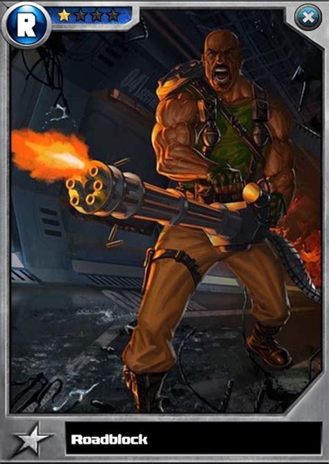 Roadblock R1 Gi Joe Battleground Wiki Fandom Powered By Wikia