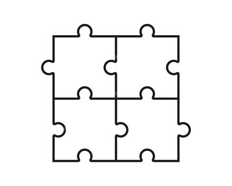 Puzzle Piece Outline Svg Puzzle Piece Outline Png Puzzle Piece Outline