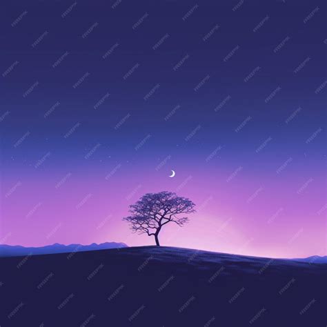 Premium Photo Purple Minimalist Wallpaper High Quality 4k Hdr