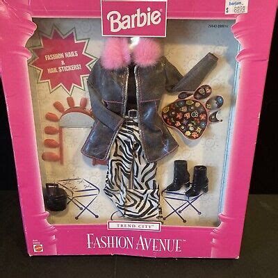 Barbie Fashion Avenue Trend City Set Mattel Nrfp Nip Ebay