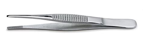 Dressing Forceps 5 Stainless Steel Serrated The Suture Buddy