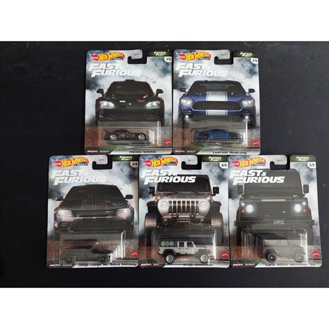 Hot Wheels Premium Fast And Furious Furious Fleet Set Ready Stock Shopee Malaysia