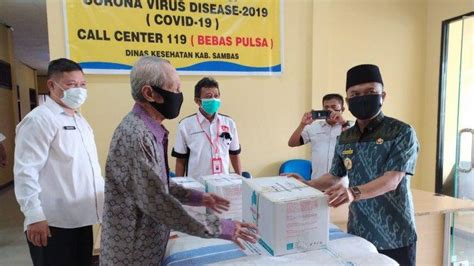 Dinkes Sambas Siap Salurkan Bantuan APD Dari Kadin Ke Sejumlah Rumah