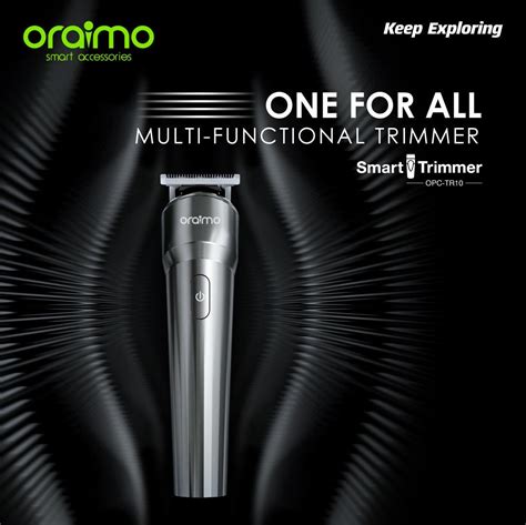 Oraimo SmartTrimmer Multi Functional Trimmer With 4 Guided Combs