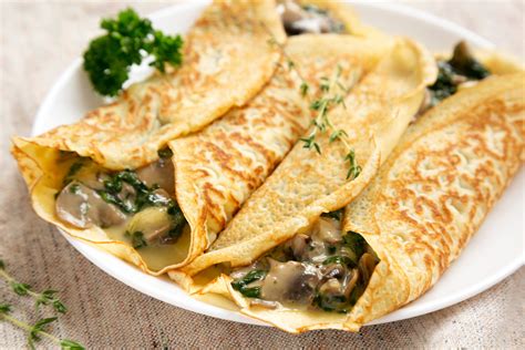 Crepes De Pollo Con Champi Ones Secretosdecocina