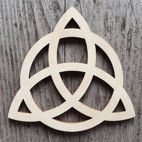 Celtic Knot Laser Cut Out Unfinished Wood Shape Craft Supply Etsy