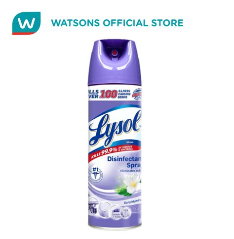 Lysol Disinfectant Spray Early Morning Breeze 170g Lazada Ph