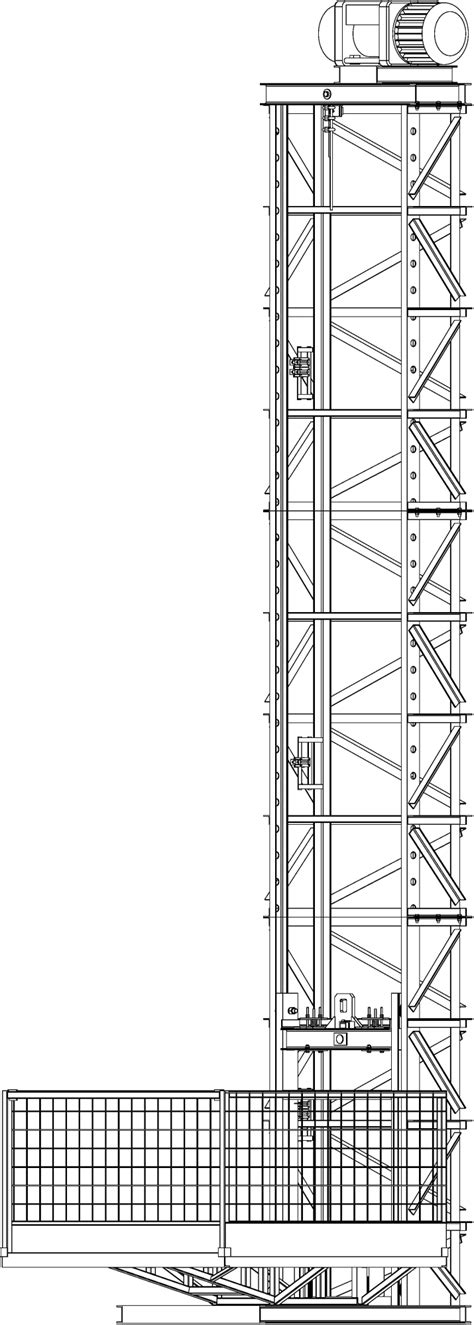 Vertical Mast Lift Goods Platform Lifts Elevators LIFTPROM LLC