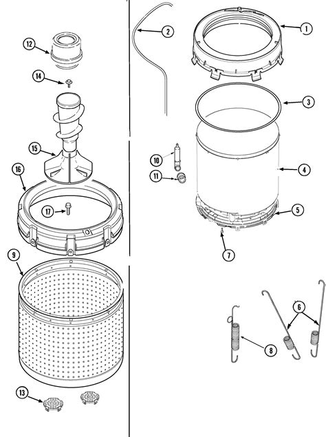 Amana Washer Parts Diagram | My Wiring DIagram