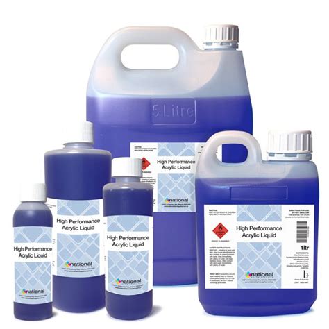 high performance acrylic liquid national salon supplies
