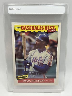 Fleer Baseball S Best Darryl Strawberry Card Nm Mt Free