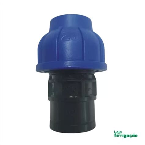 Adaptador De Compressão 20mm X 1 2 Irritec Para Tubo Pead