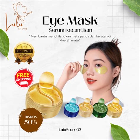 Collagen Eye Mask Masker Mata Panda Lembar Varian Lazada