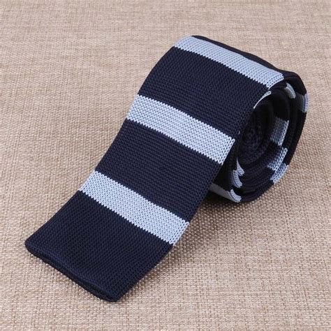 Mantieqingway 5 5cm Striped Ties Cravat Popular Knitting Male Neckwear