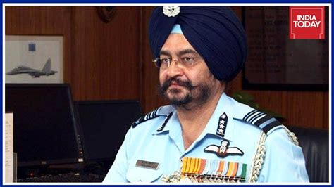 India Today Exclusive Interview Air Chief Marshal B S Dhanoa Youtube