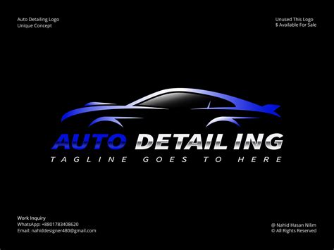 Car Logo, Auto Detailing Logo, Automotive Logo Design Template by Nahid ...