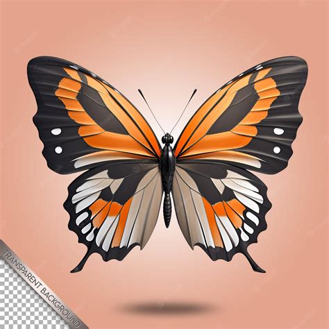 Premium Psd Beautiful Butterfly Transparent Background